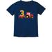 Tstars Boys 3rd Birthday Construction T-shirt - Toddler s Perfect Gift - Birthday Party Graphic Tee - Celebrate Three Years with Fun Tractor Print - Durable Kids Shirt - Truck-Themed Birthday Apparel