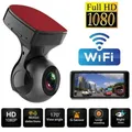 Caméra de tableau de bord DVR 1080P nuit grand Angle 170 degrés enregistreur vidéo USB Dashcam