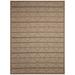 Brown 59 x 39 x 0.125 in Area Rug - Union Rustic Idus Delicate Diamond Indoor/Outdoor Rug Black | 59 H x 39 W x 0.125 D in | Wayfair