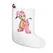 The Holiday Aisle® Christmas Stocking Polyester in Pink/White | 12 H x 18 W in | Wayfair A5D43DC6705347E5B16EB6D2CCEAB531