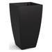 Mayne Kobi 26 in Tall Planter - Black