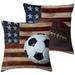 2Pcs Pillow Protectors Washable Cushion Covers Couch Pillowcases Pillow Covers Sports Pillow Protectors