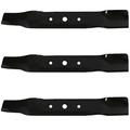 RAParts 3 Mower Blades Fits John Deere L2048 L2548 48 Cut 91-108 330-719 10634