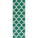 Mark&Day Wool Area Rugs 2x8 Wigton Cottage Green Runner Area Rug (2 6 x 8 )