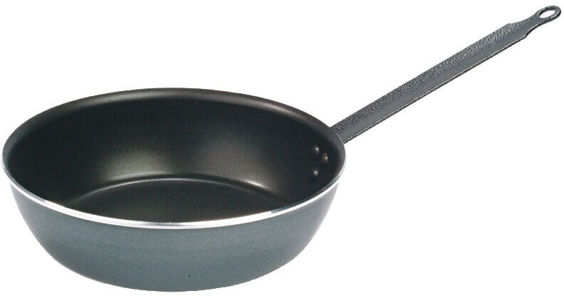 Matfer Chef antihaftbeschichtete, geschweifte Schmorpfanne, 24 cm (668224) Image