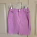 Nine West Skirts | *Nine West Vintage America Lavender Denim Midi Skirt. | Color: Purple | Size: 6