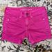 American Eagle Outfitters Shorts | American Eagle Outfitters Pink Stretch Denim Jean Shorts Sz 2 | Color: Pink | Size: 2