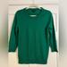 J. Crew Sweaters | J. Crew Green Crew Neck Sweater | Size S | Color: Green | Size: S