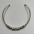 Madewell Jewelry | Madewell Geometric Silver Choker Necklace | Color: Gray/Silver | Size: Os