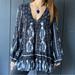 Free People Dresses | Free People Mixed Print Babydoll Dress Sz S | Color: Blue/White | Size: S