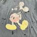 Disney Tops | Disney Graphic T Shirt W Mickey Mouse S, Blue Pink Crop Top M | Color: Blue/Gray | Size: M