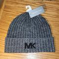 Michael Kors Accessories | Michael Kors Winter Hat | Color: Black/Gray | Size: Os