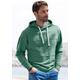 Hoodie H.I.S, Herren, Gr. XXL (60/62), grün, Sweatware, Obermaterial: 60% Baumwolle, 40% Polyester, unifarben, casual, regular fit normal, Rundhals, Langarm angesetztes Bündchen, Sweatshirts, Langarm Sweater mit Kapuze, aus Baumwollmischung