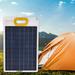 Big Holiday 50% Clear! Handle Monocrystalline Solar Panel Fast Charging 30W Dual USB Type-C DC Portable Power Generation Outdoor Travel 12V Gifts