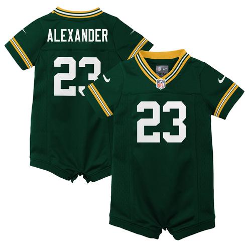 Green Bay Packers Nike Heimtrikot Romper - Grün - Jaire Alexander - Baby