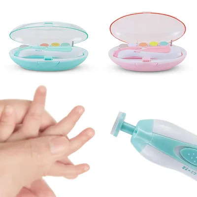 Coupe-ongles électrique sûr pour bébé ciseaux pour bébé soins des ongles coupe-ongles pour