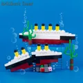 MOC – blocs de construction de bateau Titanic Kits de construction de modèle de bateau de