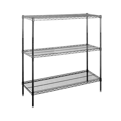 Norlake SSG68-3 6' x 8' Shelving Kit for Walk-In Coolers/Freezers - (3) Levels, Epoxy Coated, Green