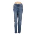 Gap Jeans - Mid/Reg Rise Skinny Leg Denim: Blue Bottoms - Women's Size 25 - Medium Wash