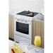 Summit Appliance 24" 2.9 Cu. Ft. Freestanding Electric Range in White | 36.5 H x 23.75 W x 24.25 D in | Wayfair REX2421WRT