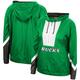 Sweat à capuche coupe-vent 2.0 demi-zippé vert Milwaukee Bucks Mitchell & Ness pour femme - Homme Taille: M