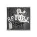 Stupell Industries Sweet Spooky Home Ghosts Sign Wall Plaque Art By Natalie Carpentieri in Black/Gray | 12 H x 12 W x 0.5 D in | Wayfair