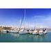 Breakwater Bay Yachts at Marina by Photurist - Wrapped Canvas Print Canvas in White | 24 H x 36 W x 1 D in | Wayfair