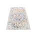 Shahbanu Rugs Colorful, Wool and Silk Hand Knotted, Modern Galaxy Design, Oriental Rug (3'0" x 5'0") - 3'0" x 5'0"