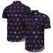 Men's RSVLTS Purple The Ultimate Warrior I Am KUNUFLEX Button-Down Shirt