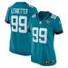 Women's Nike Jeremiah Ledbetter Teal Jacksonville Jaguars Home Game Player Jersey