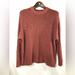 American Eagle Outfitters Sweaters | American Eagle Sweater Womens Orange Medium Long Sleeve Knitted Pullover | Color: Orange | Size: M