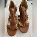 Jessica Simpson Shoes | Jessica Simpson Brown Wedge Sandals | Color: Brown | Size: 7.5