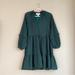 Anthropologie Dresses | Mare Mare X Anthropologie Green Balloon Sleeve Dress | Color: Green | Size: Xs