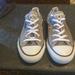 Converse Shoes | Grey All Star Converse Tennis Shoes. Size 4 Men 6 Women. Like New. | Color: Gray | Size: 6