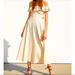 Zara Dresses | Beautiful Zara Dress | Color: Cream | Size: Xl