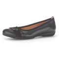 Ballerina GABOR Gr. 39, schwarz Damen Schuhe Ballerinas