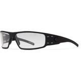 Gatorz Magnum Sunglasses Milspec Ballistic Z87.1 Black Frame Clear Anti Fog Lens GZ-01-003