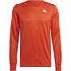 ADIDAS Herren OTR LONG SLEEVE, Größe S in Rot