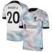 Men's Nike Diogo Jota White Liverpool 2022/23 Away Vapor Match Authentic Player Jersey