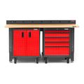 Gladiator GarageWorks Premier 4-Piece Red Garage Workbench Set