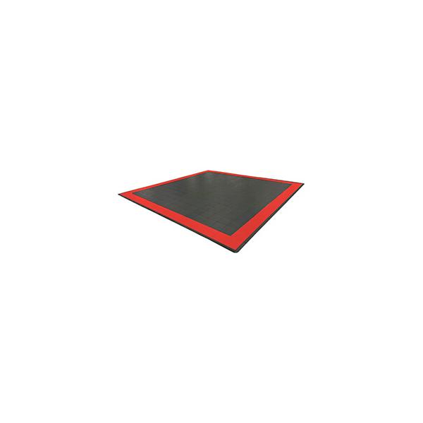 swisstrax-diamondtrax-home-two-car-garage-floor-tile-mat--jet-black---racing-red-/