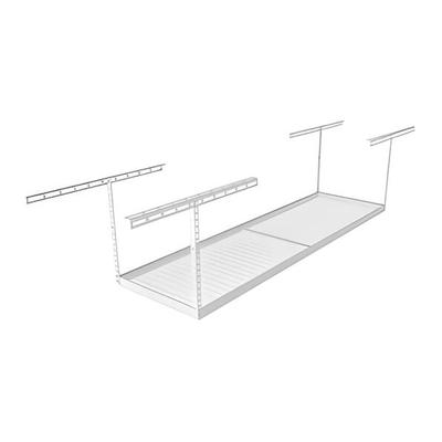 SafeRacks 3'x8' Overhead Storage Rack 18" to 33" Drop - White