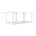 MonsterRax 4'x8' Overhead Storage Rack Frame Kit 24" to 45" Drop - White