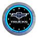 Neonetics 15-Inch Chevy Trucks 100th Anniversary Blue Neon Clock