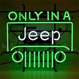 Neonetics Only in a Jeep 20-Inch Neon Sign
