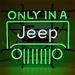 Neonetics Only in a Jeep 20-Inch Neon Sign