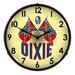 Collectable Sign & Clock Dixie Oil Company Backlit Wall Clock