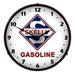 Collectable Sign & Clock Skelly Gasoline Backlit Wall Clock