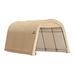 ShelterLogic 10x15 Round Auto Shelter 1-3/8" Frame (Sandstone Cover)