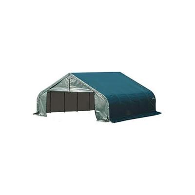 ShelterLogic 22x28x11 ShelterCoat Peak Style Shelter (Green Cover)